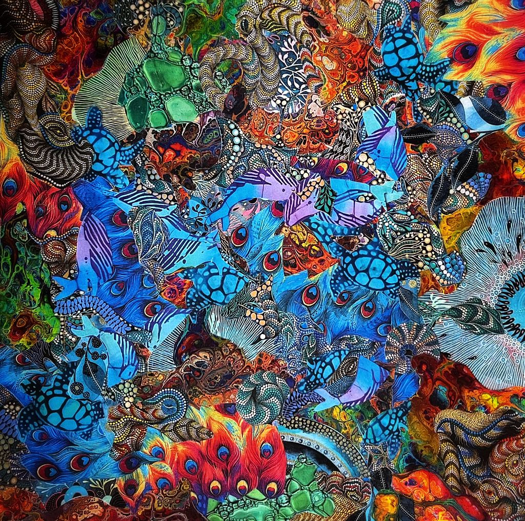 Peacocks are burning